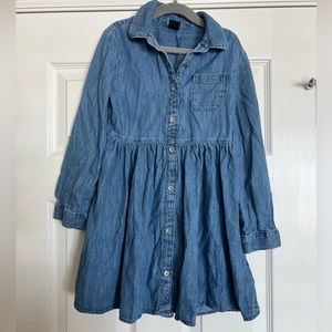GAP Girls Denim Dress, size small